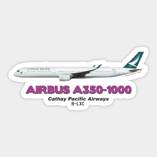 Airbus A350-1000 - Cathay Pacific Airways Sticker